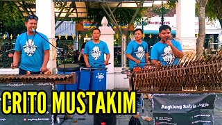 CRITO MUSTAHIL angklung malioboro musik  angklung satria jogja [upl. by Daukas]