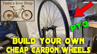 Building a New Carbon 29er Wheelset pt 3 [upl. by Esirehc]