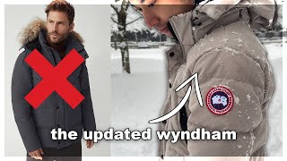 is the new canada goose wyndham worth it in 2024 or keep the heritage fit  canada goose review [upl. by Rehm890]