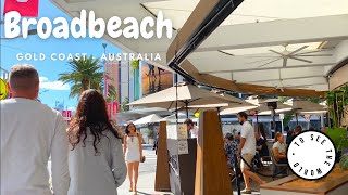 4K  🇦🇺BROADBEACH  GOLD COAST  AUSTRALIA 🇦🇺 Sunday Walk [upl. by Chaffee]