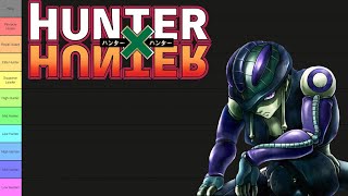 Hunter x Hunter Strength and Power Tier List [upl. by Tirrag636]