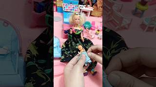 💫Diy barbie baby bath babybathyoutubeshorts [upl. by Gazo]