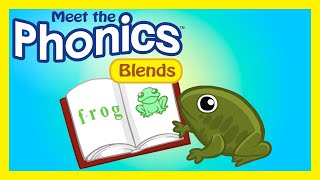 Meet the Phonics Blends  quotMeet the Blendsquot Easy Reader Story [upl. by Nnylahs]