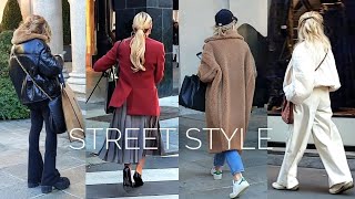 The Best FallWinter Outfits Milan Street Style Fashion Lookbook Trends and Ideas [upl. by Yrod]