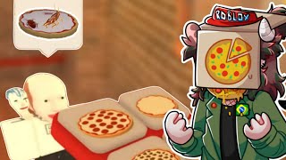 I got a job at a PIZZA PLACE roblox  ft bpeanutbuttr [upl. by Naek]