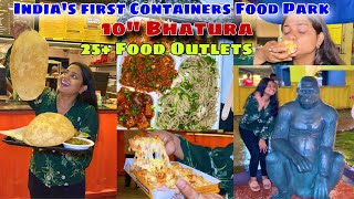 India Main pehli bar Containers Food Park foodpark [upl. by Nuahsor]