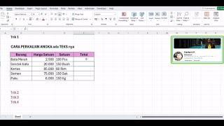 Empat trik excel dan word [upl. by Hesketh]