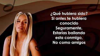 KAROL G  Si Antes Te Hubiera Conocido LetraLyrics [upl. by Rinee]