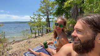 Paradise Found Kayak Camping on Lake Ouachita [upl. by Ayoral525]