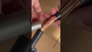 How to connect electrical wires with good contact short [upl. by Obala]