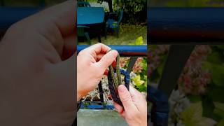 Easy to make carabiner knot outdoor nature camping military climb other [upl. by Idyak172]