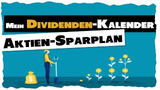 Mein Dividendenkalender Aktien Sparplan [upl. by Droffig]