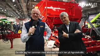 Michael Horsch på Agroteknikk 2024 [upl. by Repsag851]