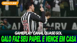 GALO FAZ SEU PAPEL E VENCE EM CASA JOGO MUITO IMPORTANTE DA COMPETIÇÃO  PES 2021  GAMEPLAY 60 [upl. by Attenaj989]