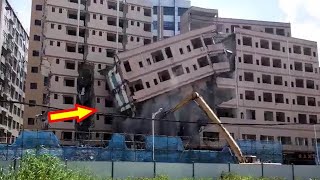 Building Demolition Compilation [upl. by Falo]