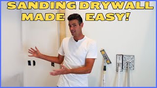 Taping Drywall For Beginners Day 4 Sanding [upl. by Dadivitan]