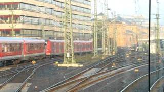 Einfahrt in den Bahnhof Hannover aus Sicht des Lokführers [upl. by Ambrosine]