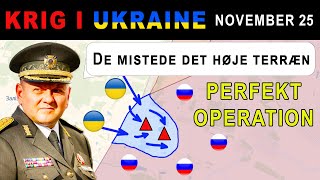 25 november FLOT Ukrainerne udfører et VELLYKKET MODANGREB  Krig i Ukraine Forklaret [upl. by Ahselyt]