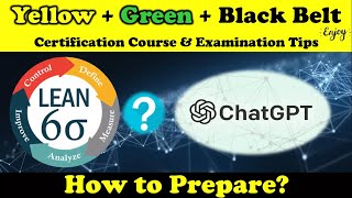 Six Sigma Lean 6σ Green Yellow Black Belt Exam Preparation Tips Projects Certification Course [upl. by Oner148]