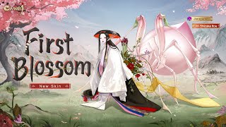 Onmyoji  SR  Jorogumos New Skin  First Blossom Anh Duys Gaming [upl. by Jennee]