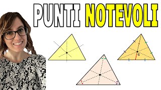 PUNTI NOTEVOLI dei triangoli [upl. by Oconnor]