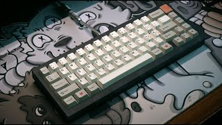 Loki65 Typing Test Creampacas Hyperglides Pewters [upl. by Asirap704]