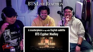 BTS Cypher Medley Live Reaction [upl. by Lexi]