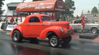 Gassers at Detroit Dragway Reunion 2023 [upl. by Willin930]