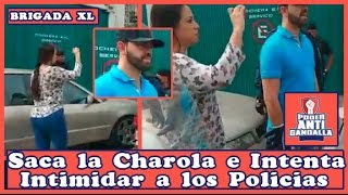 Saca la Charola e Intenta Intimidar a Policia Trafico de Influencias en GDL [upl. by Laehcym]