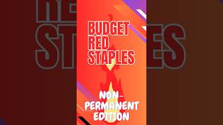 MTG Budget Staples  Red Nonpermanents InstantsSorceries [upl. by Orgalim]