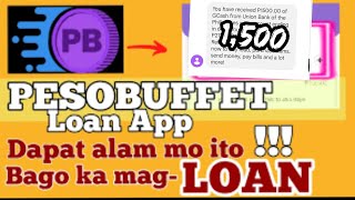 PESO BUFFET loan App  Honest review with proof of cash out Through Gcash 2022 [upl. by Nylasoj318]