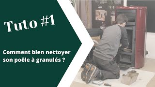 Tuto 1  Comment bien nettoyer votre poêle à granulés [upl. by Anirrok]