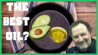 How To Season A Cast Iron Skillet With Avocado Oil [upl. by Aihsena]