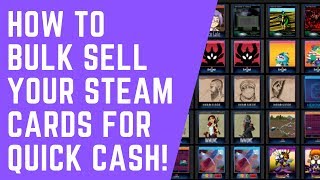 How To Bulk Sell Your Steam Cards For Instant Discount [upl. by Malik930]