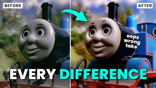 EVERY Difference in the Restored Thomas Episodes [upl. by Chappy]