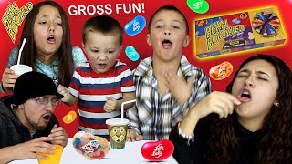 BEAN BOOZLED CHALLENGE HILARIOUS JELLY BEANS GAME FV Family [upl. by Calhoun]