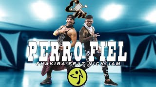 Shakira  Perro Fiel Version Zumba Feat Nick Jam  Choreography Equipe Marreta [upl. by Yenattirb]