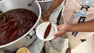 Famous Bengali Sweet Langcha Making  Street Food [upl. by Steele]