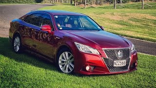 Toyota Crown Athlete hybrid review in NZ S210 [upl. by Nairb]