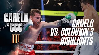 12 ROUND MASTERCLASS  Canelo Alvarez vs Gennadiy GGG Golovkin 3 Fight Highlights [upl. by Akers]