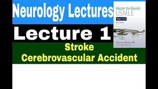 Lecture 1 stroke neurology ischemicstroke hemorrhagicstroke MTB lectures mtb Cornardfissure [upl. by Notsag]