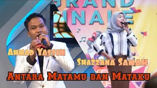 Ahmad Yassin dan Shazzana Samah berduet cover lagu Hail Amir dan Uji Rashid [upl. by Enelcaj]