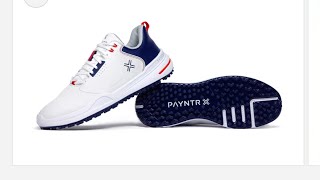 PAYNTR Golf Shoes Unboxing amp First Impressions  Best Golf Shoes 2024 Review [upl. by Nanji]