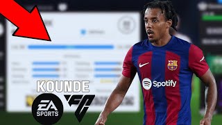 OFFICIAL JULES KOUNDÉ BUILD FOR PRO CLUBS EA FC24 [upl. by Wu]