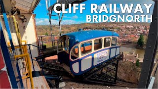 Bridgnorth Cliff Railway  full HD [upl. by Ahsila958]