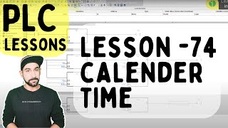 Lesson 74 PLC Calendar Time read and write instruction [upl. by Aurore]