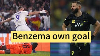 Benzema header goal vs Benzema own goal [upl. by Ja]