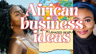 Profitable Business Idea for Africans and Diasporans [upl. by Lundin]