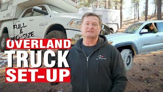 Which is Better Full amp MidSize Truck Overlanding Setup  Harry Situations [upl. by Oiramel]