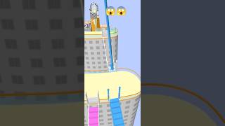 Bridge 😱😱🖥game YouTube short video cartoon game best game Run game bridge game [upl. by Saks]